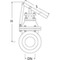 Gate valve Type: 305 Cast iron Flange PN10